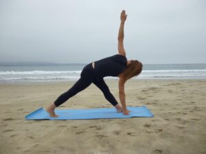 Parivritta Trikonasana - Triángulo en torsión